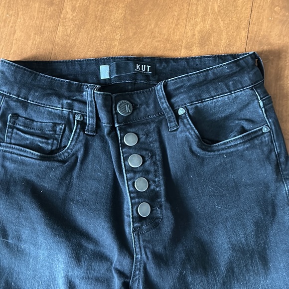 Kut From the Kloth Black Jeans Size 2 - Picture 2 of 3